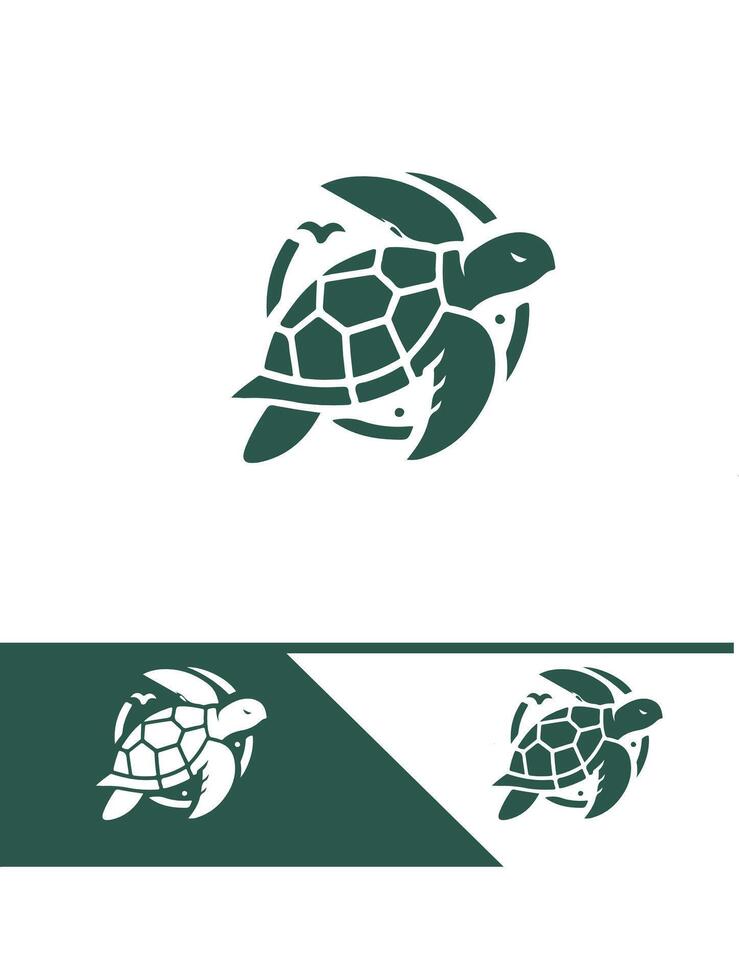 Timeless Turtles Turtle logo vector