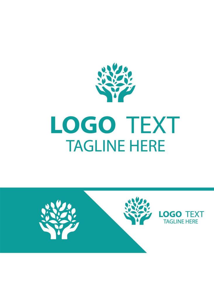 Wildflower Wonders gardening logo vector