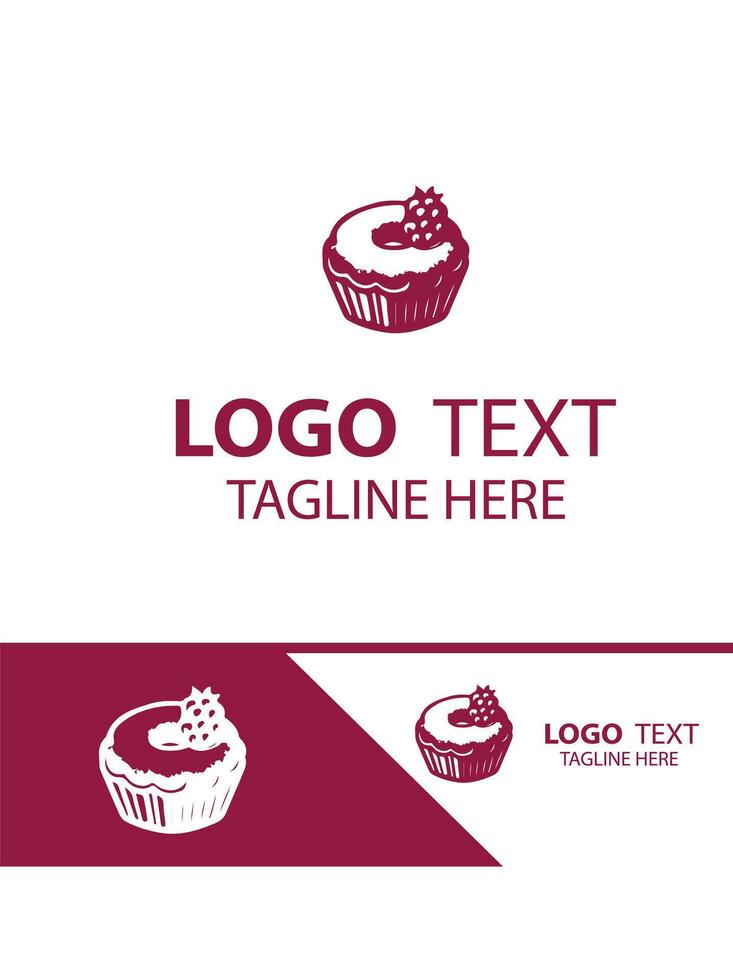 The Crusty Treat pastry logo vector
