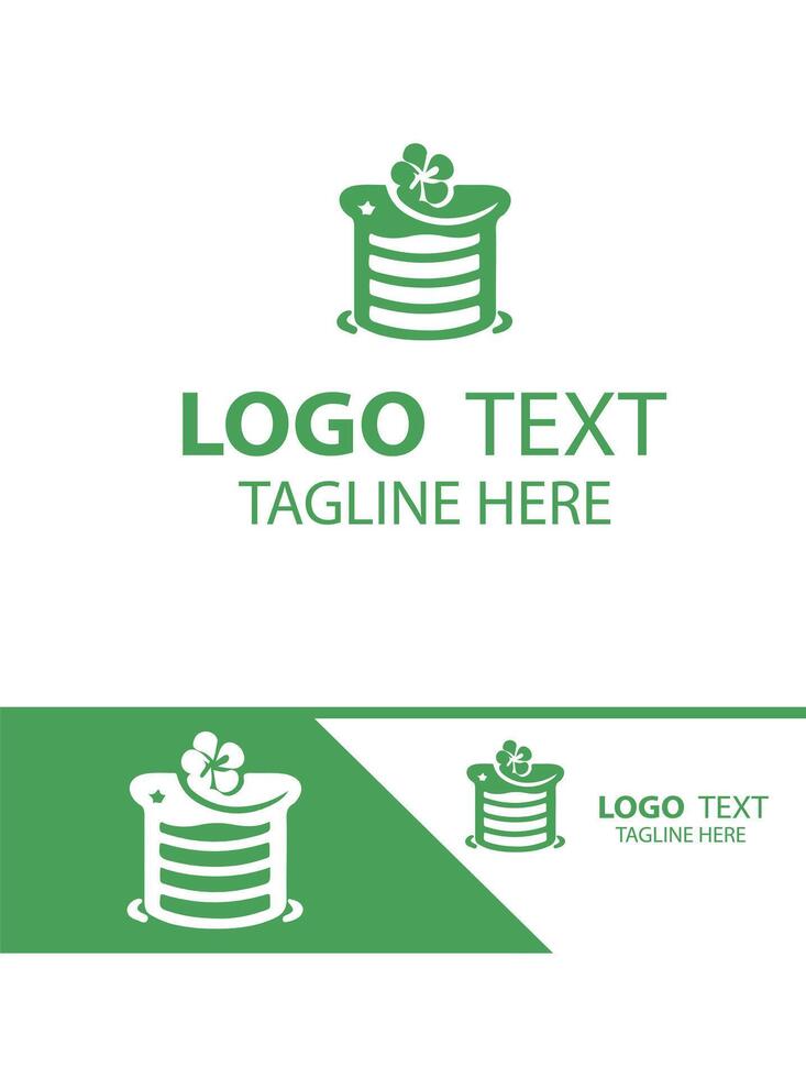 Sugar Cloud Bakery pastry logo vector