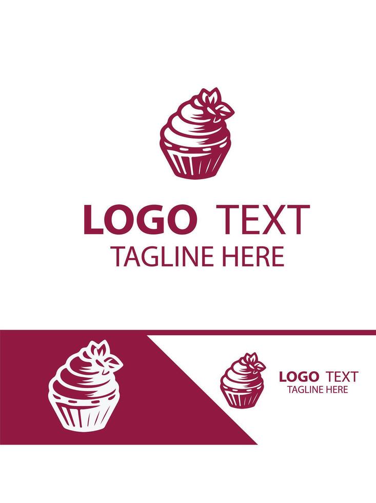 Elegant Layers pastry logo vector