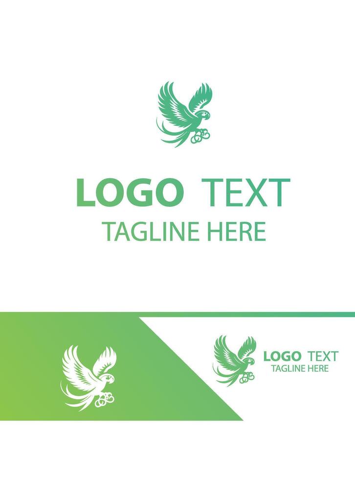 The Parrot Lab parrot Logo vector