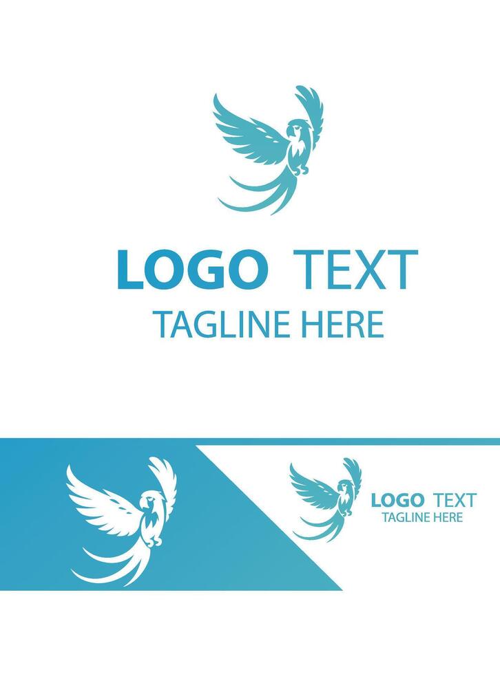 Parrot Collective parrot Logo vector