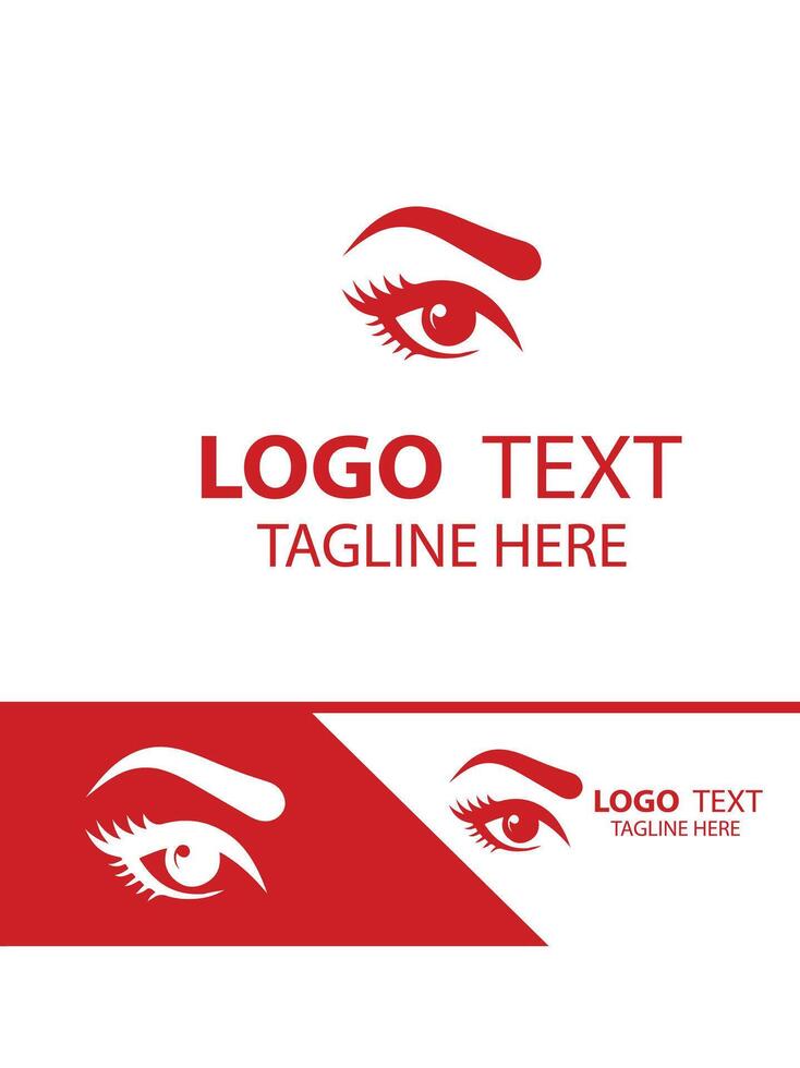 Brow Luxe Studio eye brow logo vector