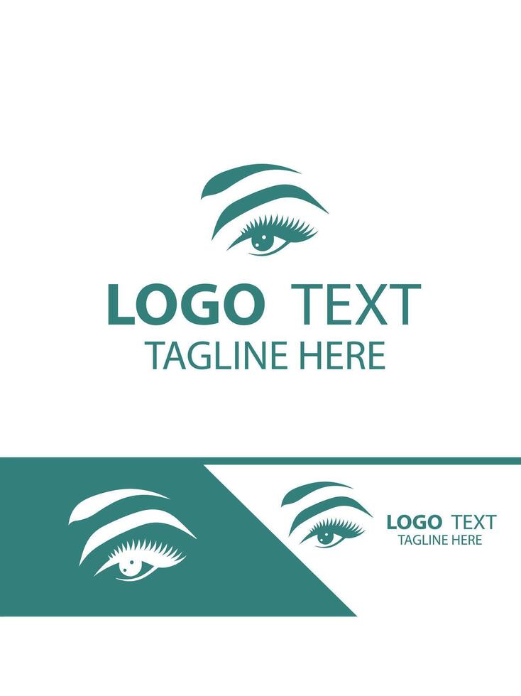 Arch Refined eye brow logo vector