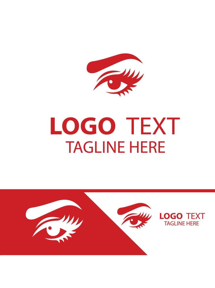 Brow Revive eye brow logo vector