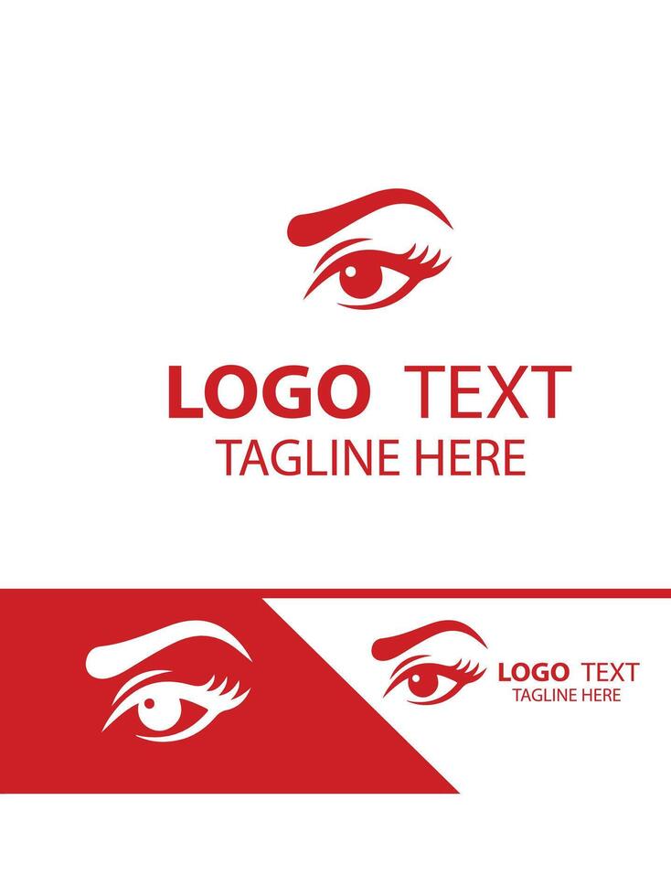 Brow X pert eye brow logo vector
