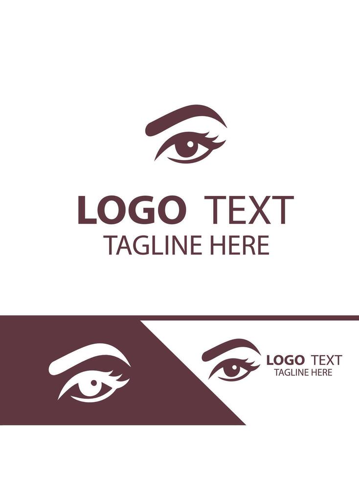 Brow Perfection eye brow logo vector