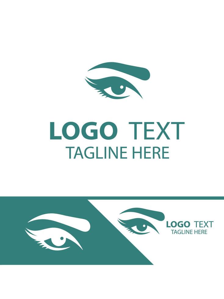 Arch Vibe eye brow logo vector