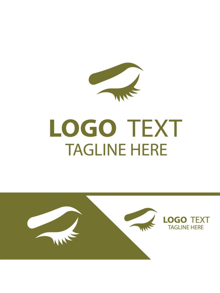 The Brow Bar eye brow logo vector