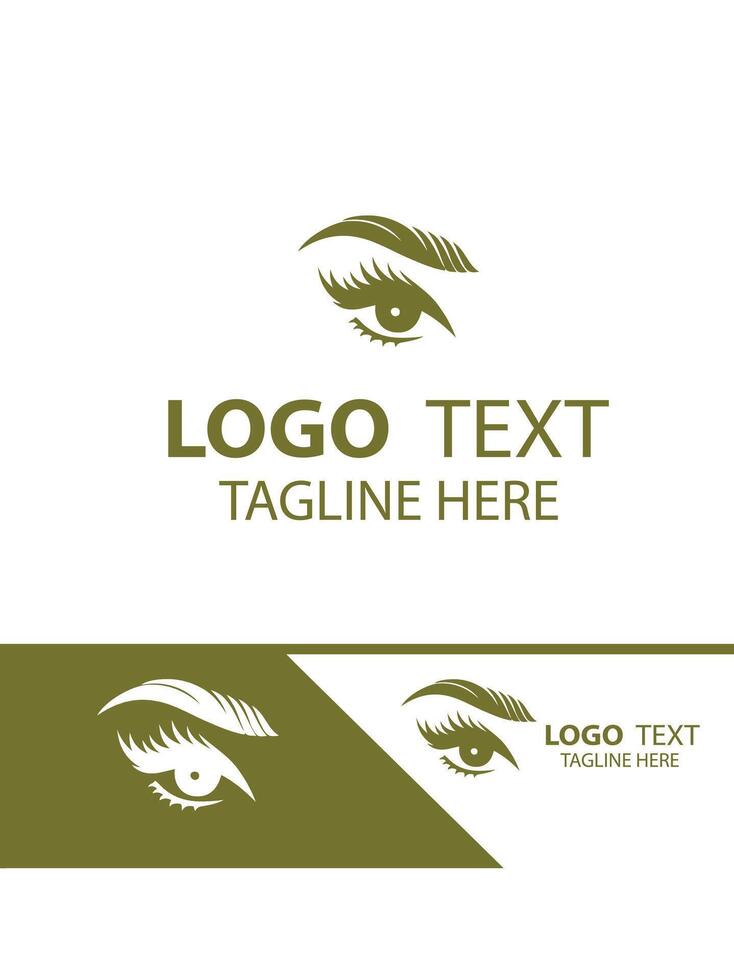 Arch Lab eye brow logo vector