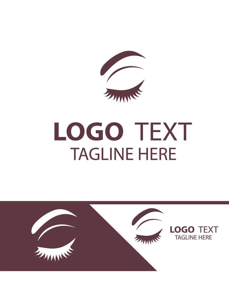 Arch Craft eye brow logo vector