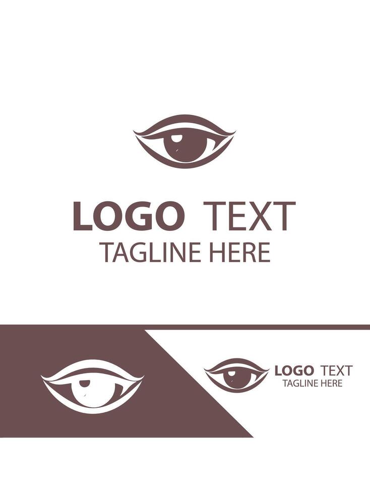 Eye Rays eyes logo vector