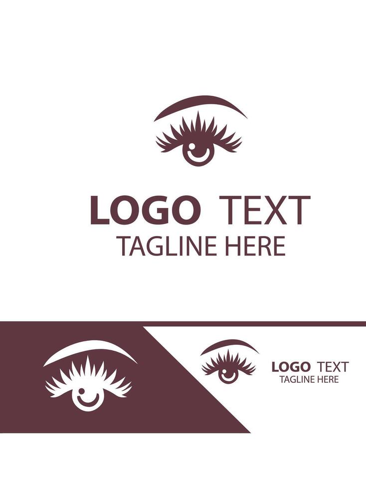 Brow Essence eye brow logo vector