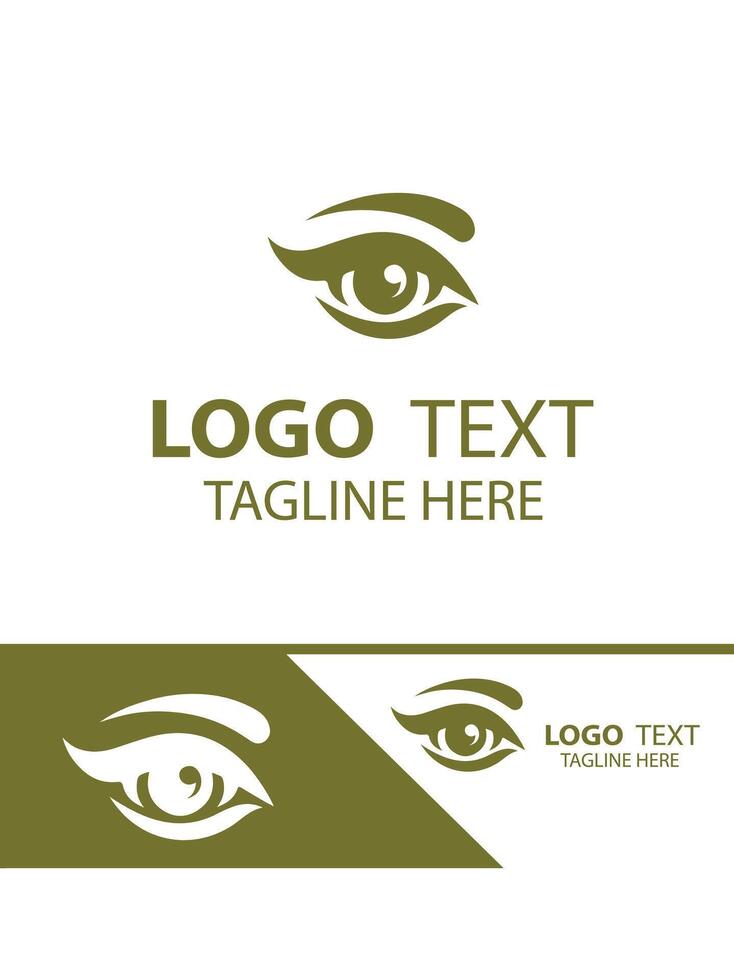 Clear Scope eyes logo vector