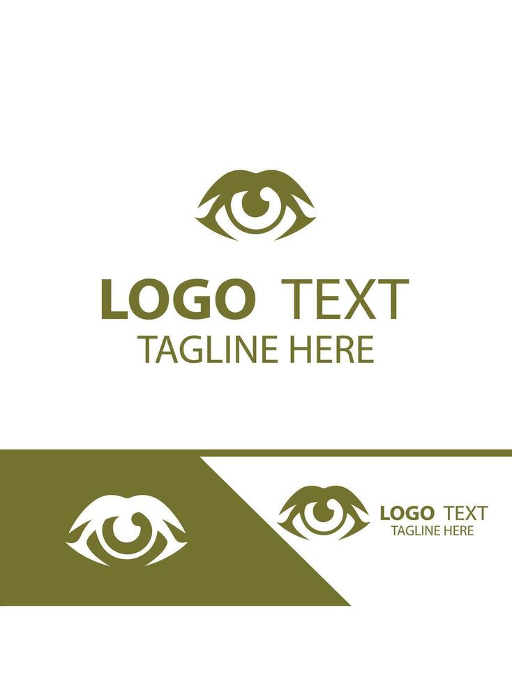 Blink Vision eyes logo vector
