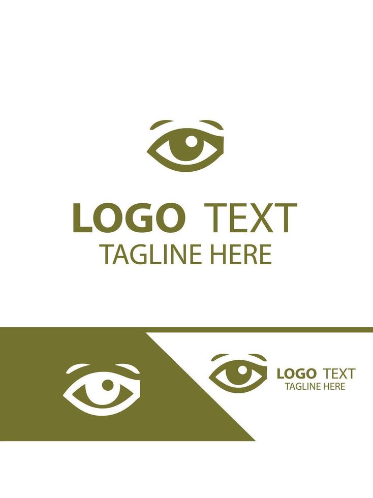 Iris Pulse eyes logo vector
