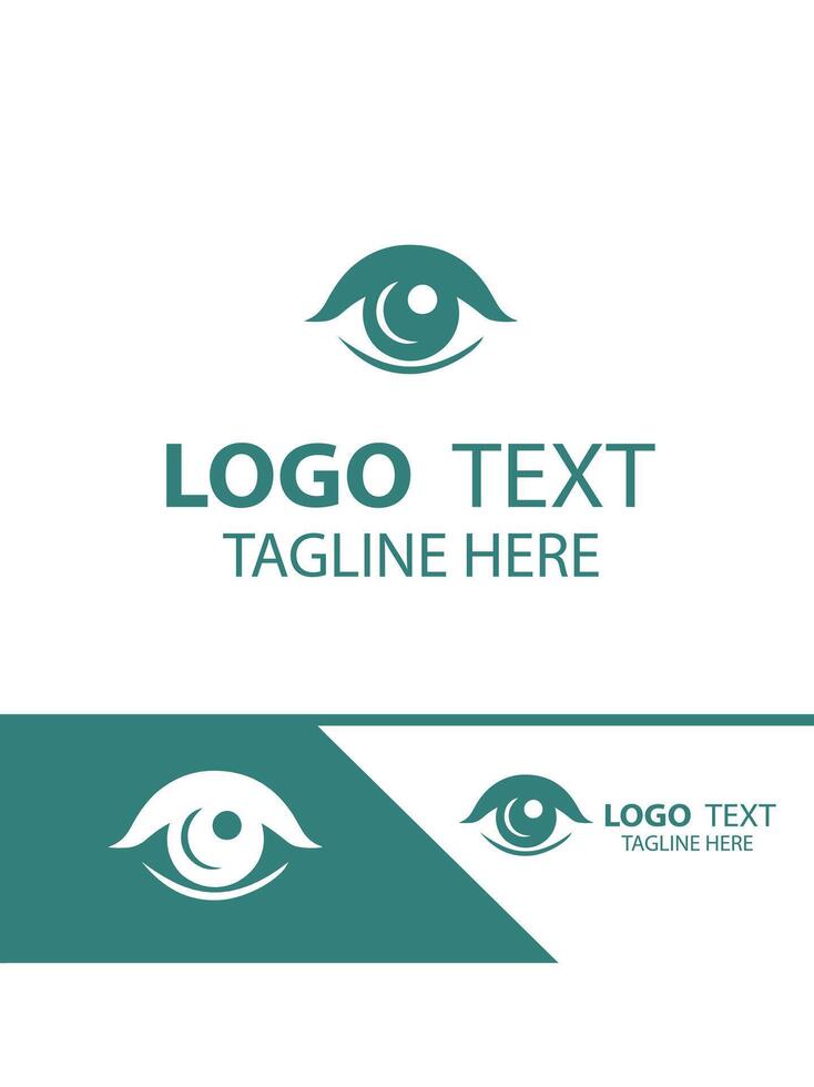 Perfect Vision eyes logo vector