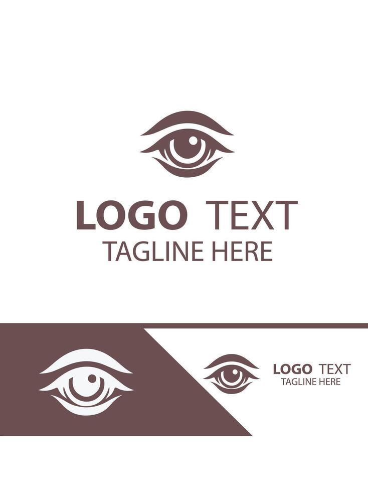 Eye Vibe eyes logo vector