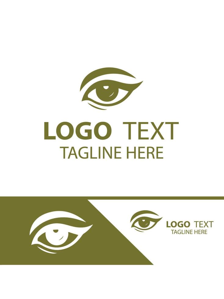 Blink Edge eyes logo vector