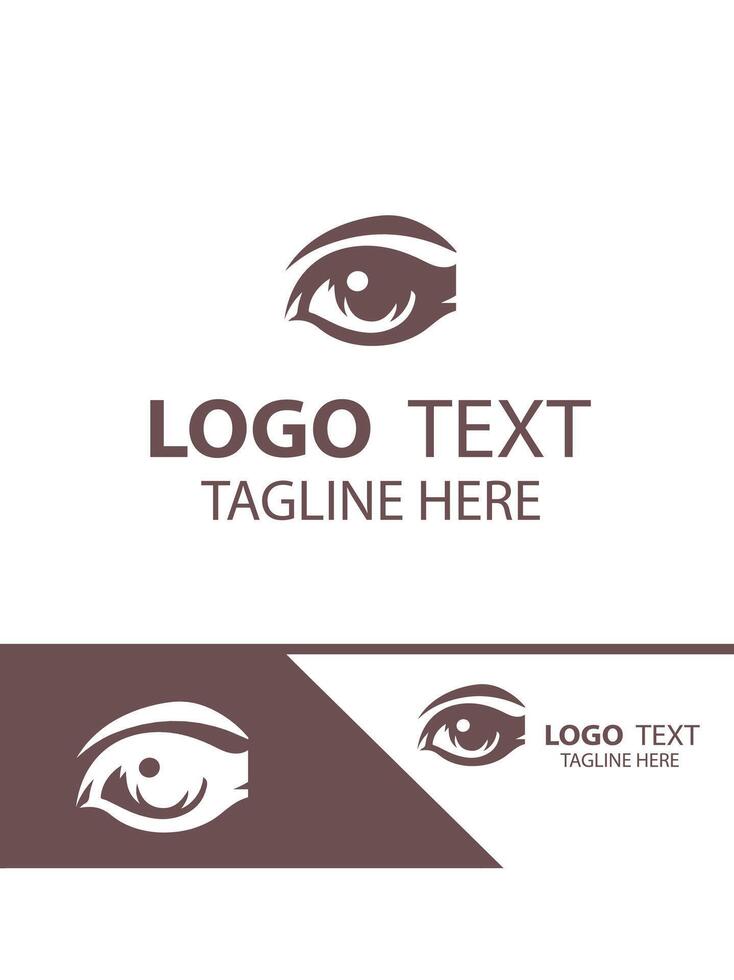 Sky Loom eyes logo vector