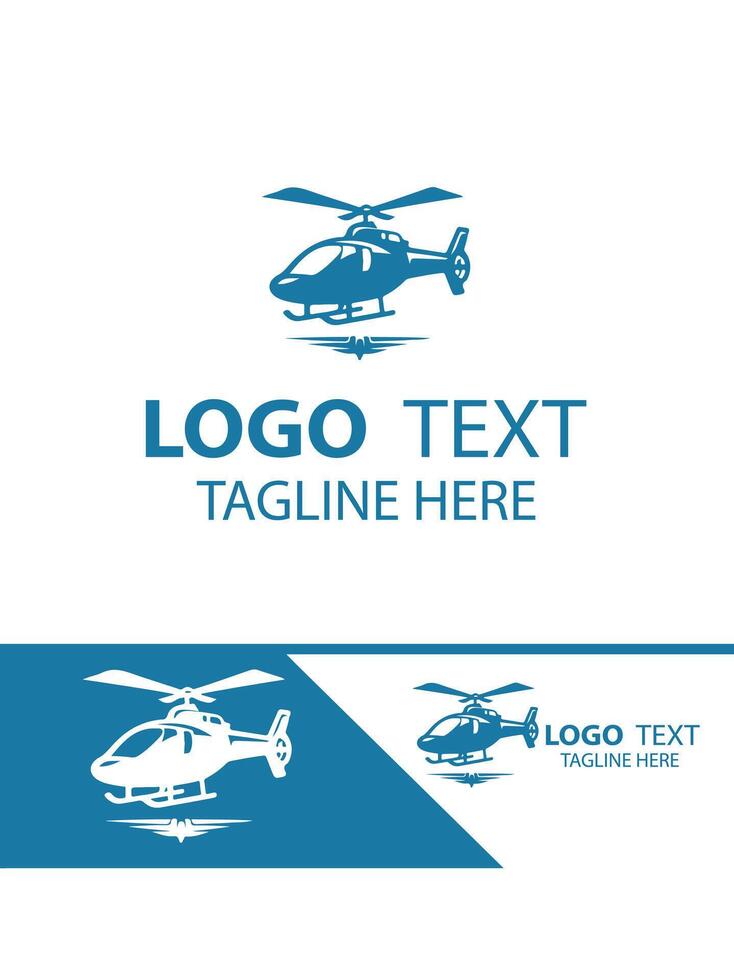 Rotor Pulse HELICOPTER logo vector