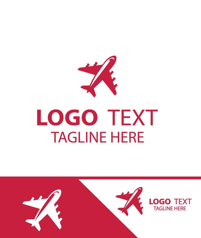 Jet Trek plane logo vector