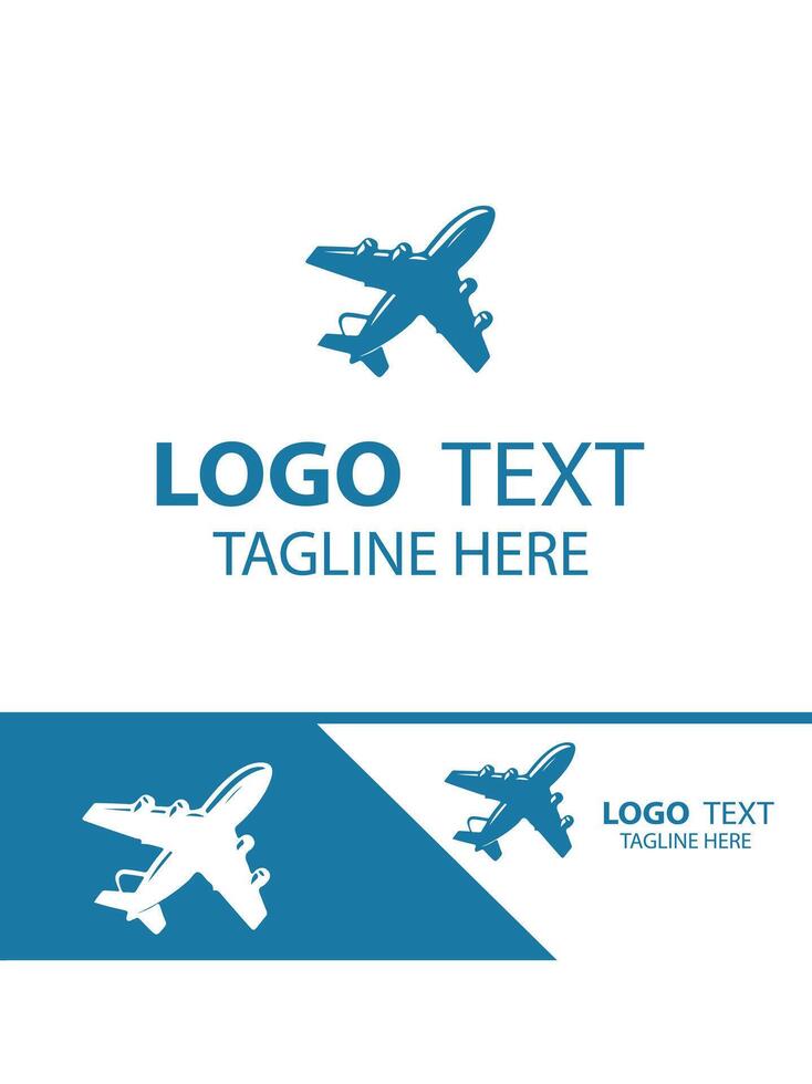Aero Race plane logo vector