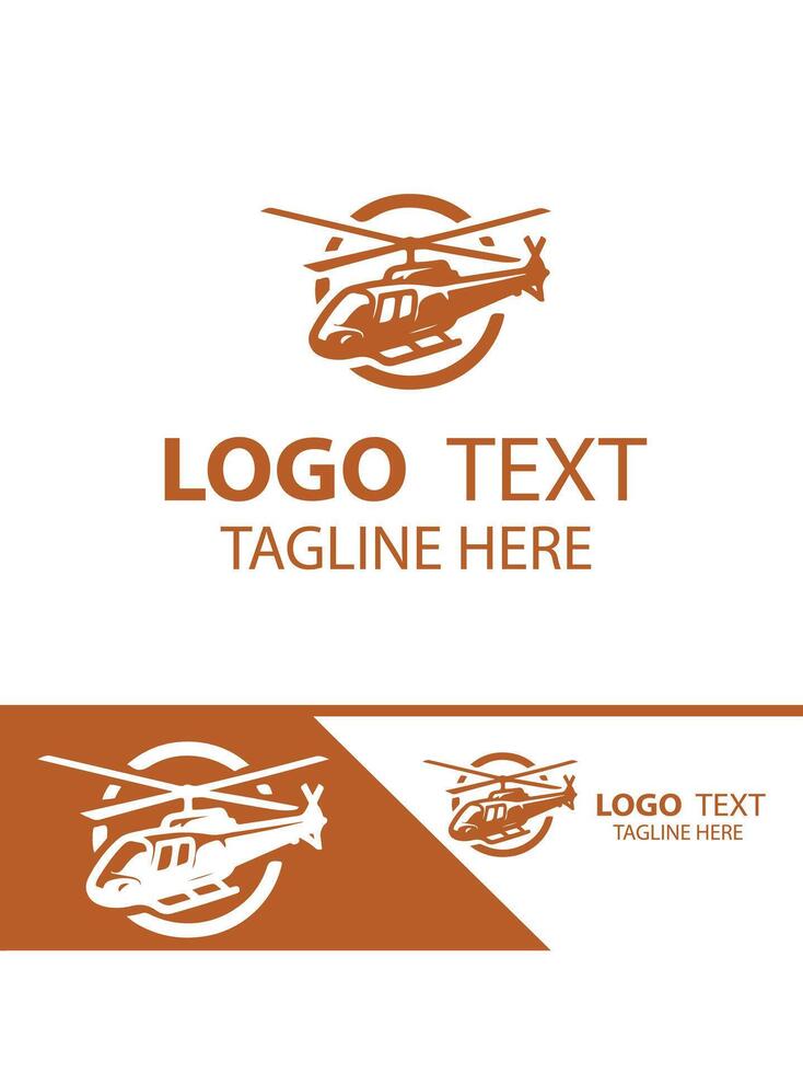 Helix Jet HELICOPTER logo vector