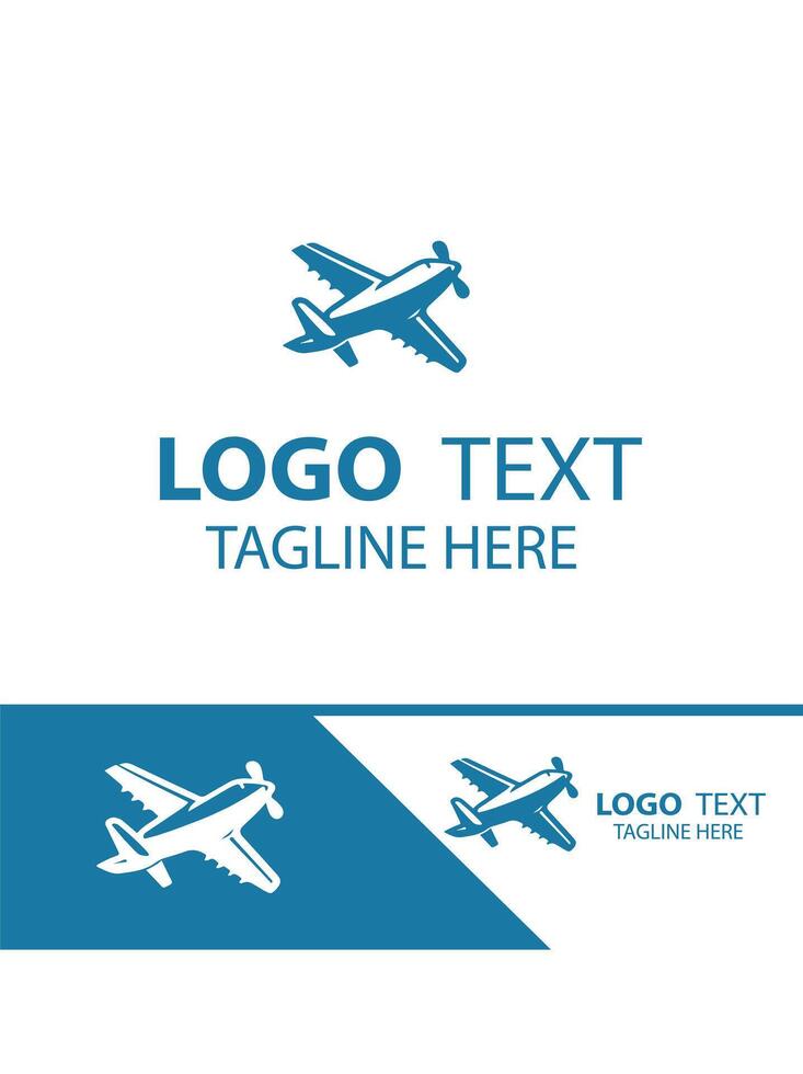 Turbo Sky plane logo vector