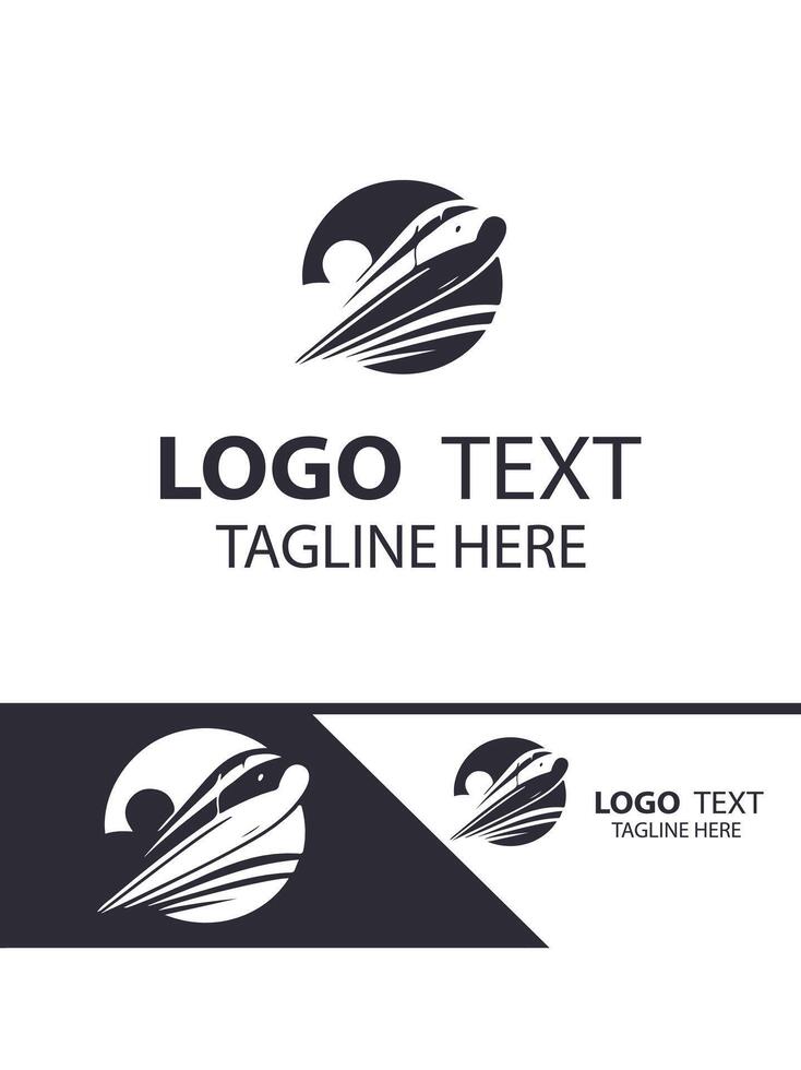 Air Speed plane logo vector