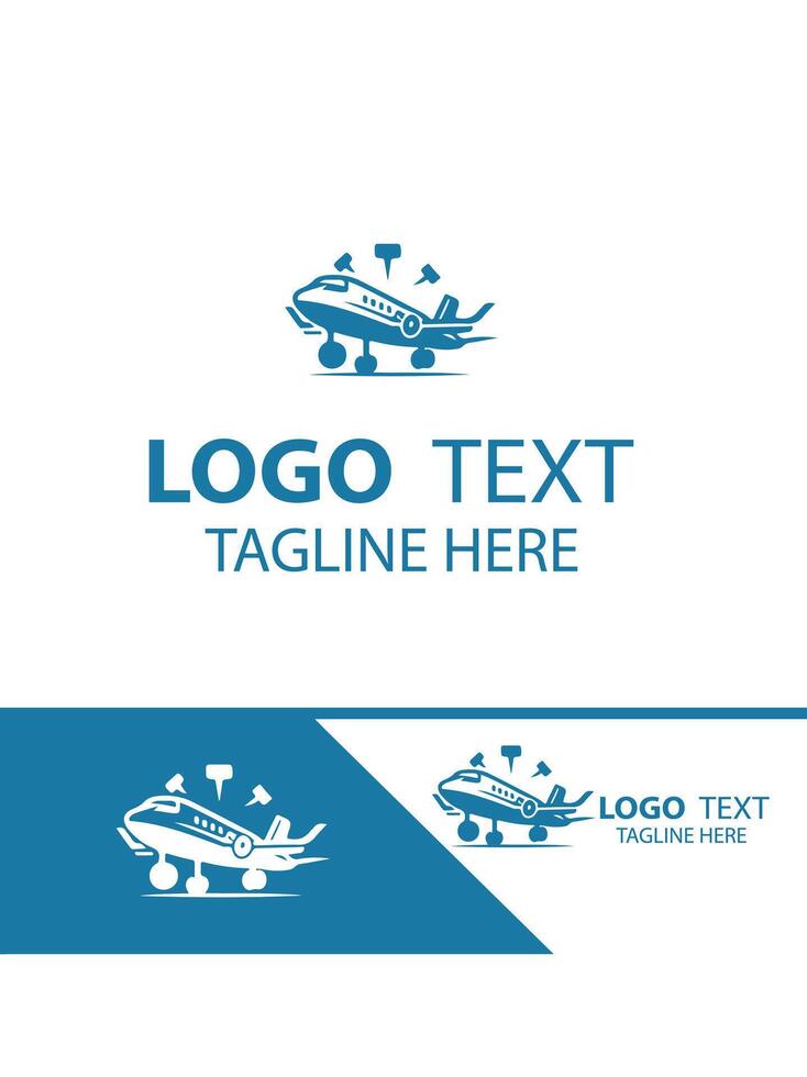 Aero Flex plane logo vector