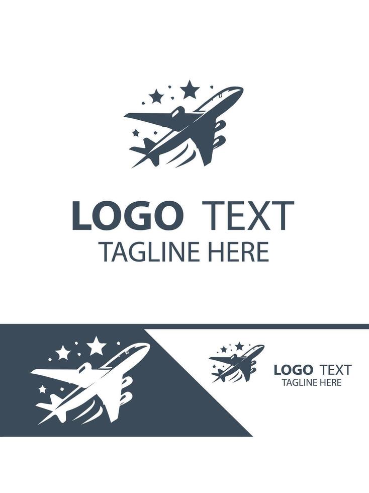 Sky Cruiser plane logo vector
