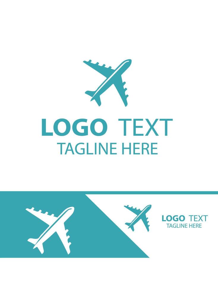Jet Way plane logo vector