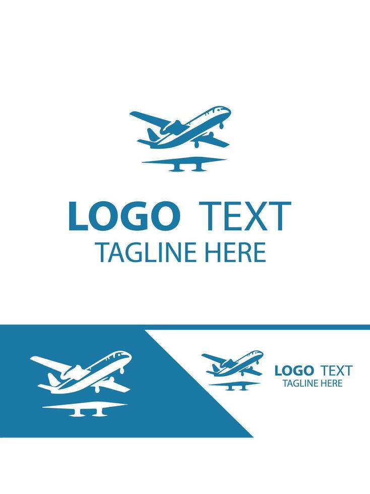 Nimbus Wings plane logo vector