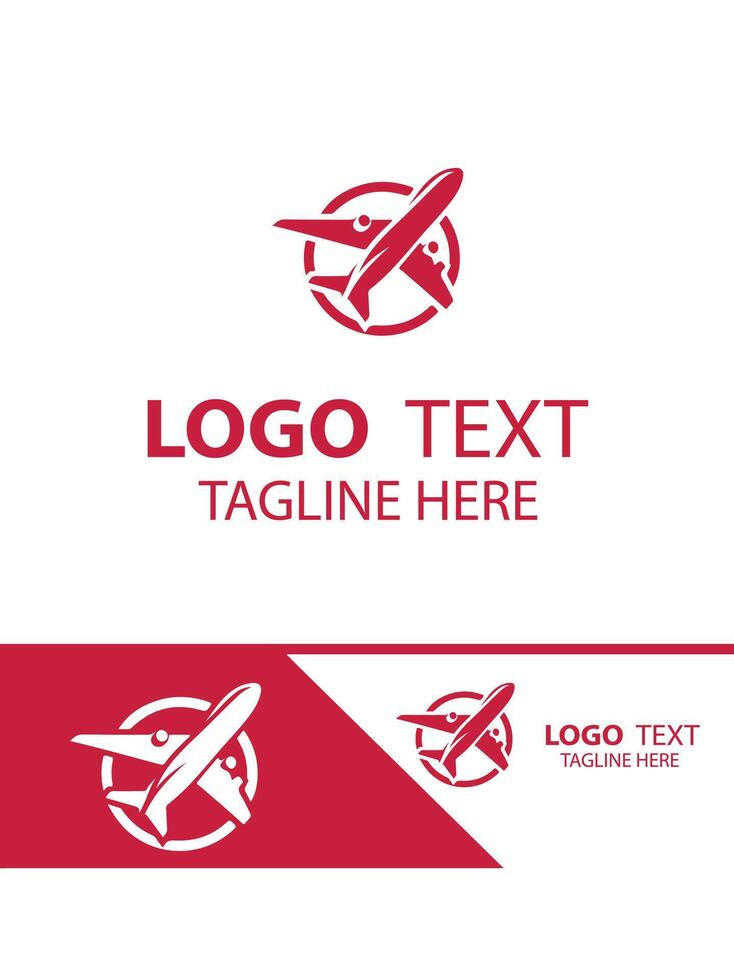 Air Venture plane logo vector