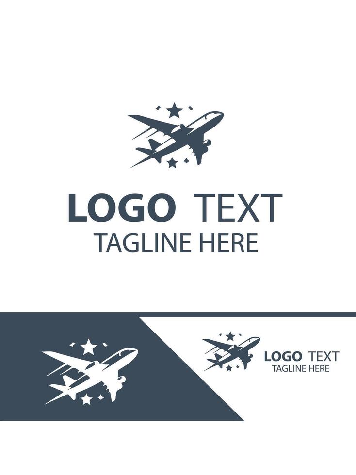 AeroGlide plane logo vector
