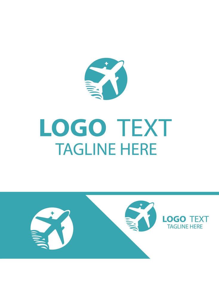 Skyjet plane logo vector