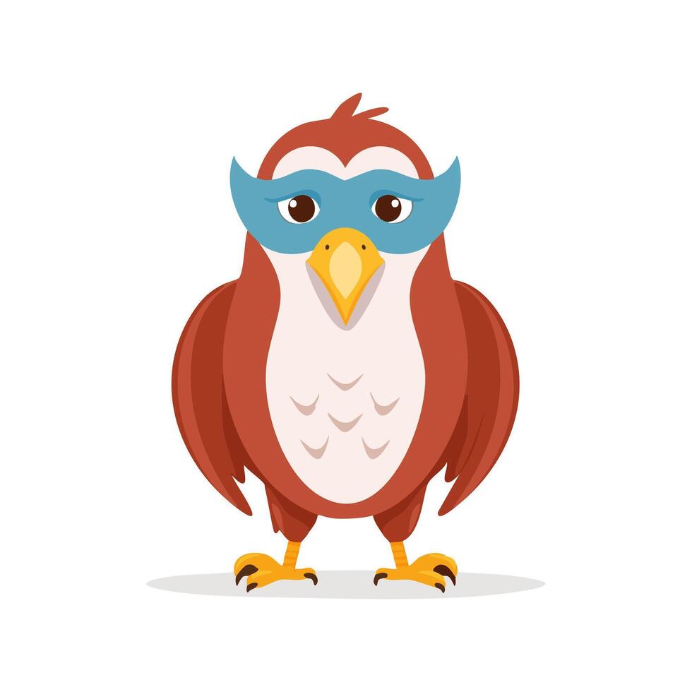 Eagle with Theater Mask vector