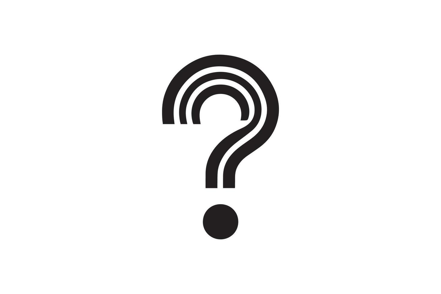 Question mark icon illustration vector