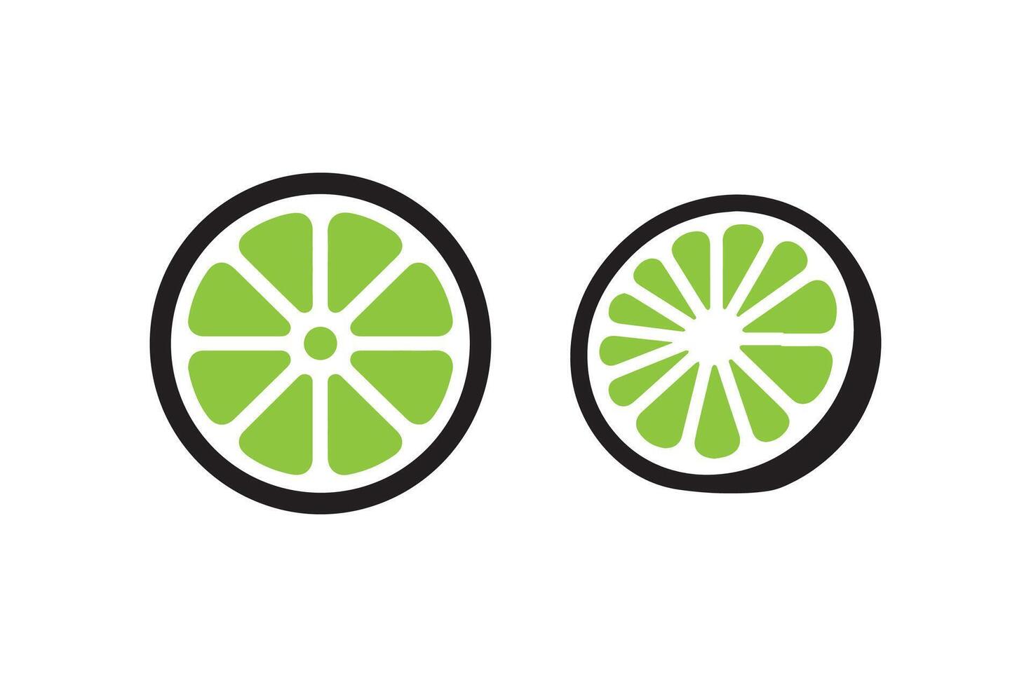 Lime icon illustration vector