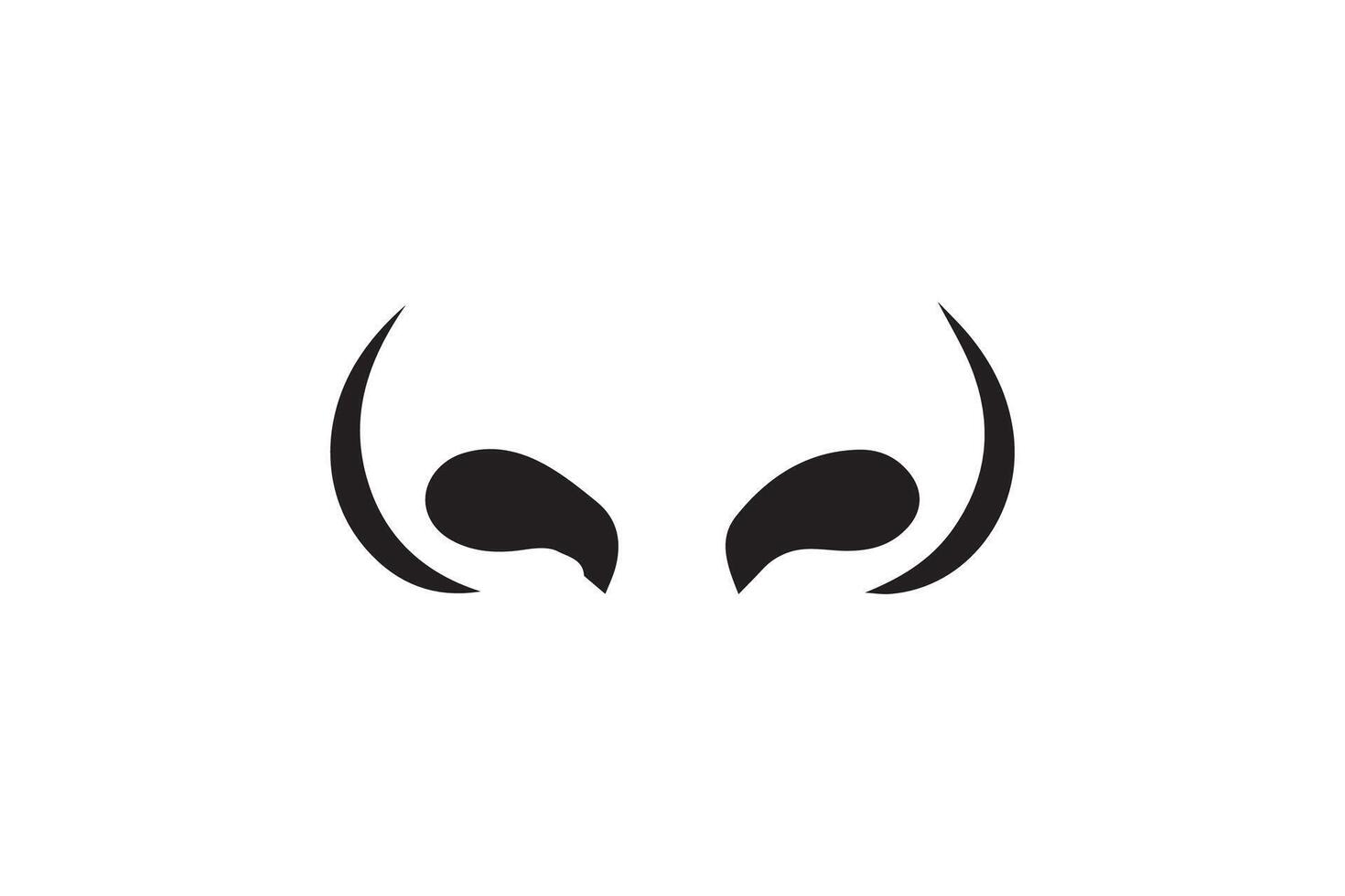 Alien head icon, simple design, illustration vector