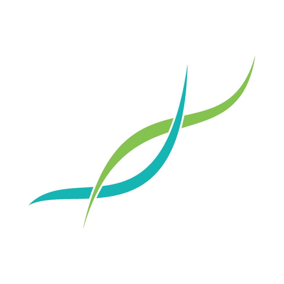 Abstract Wave Line Logo Template Illustration Design. EPS 10. vector