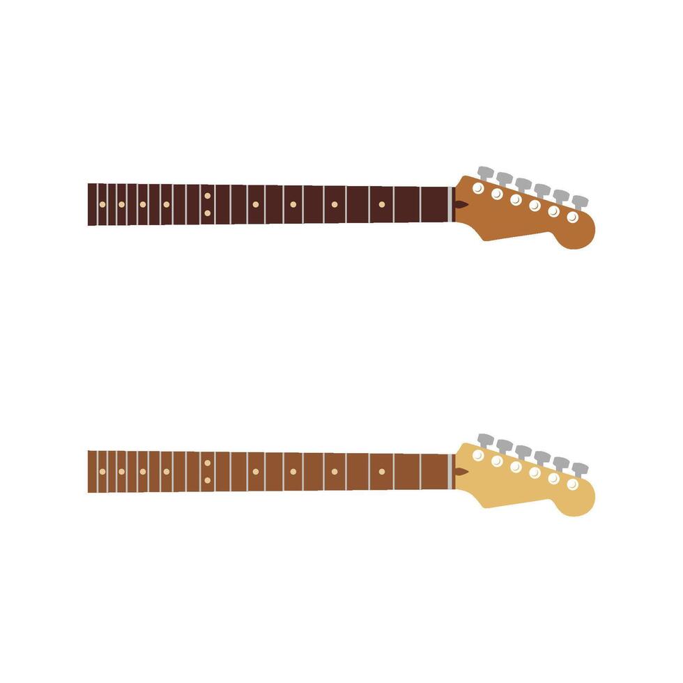Guitar Handle Logo Template Illustration Design. EPS 10. vector