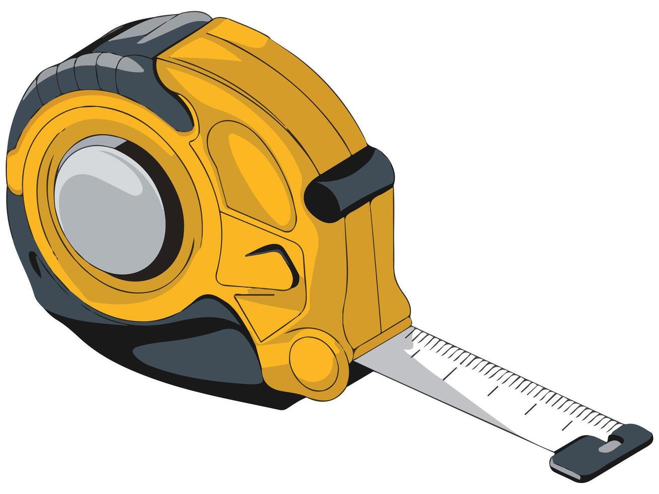 Cartoon Repair Tool Roulette for Construction and Housework vector