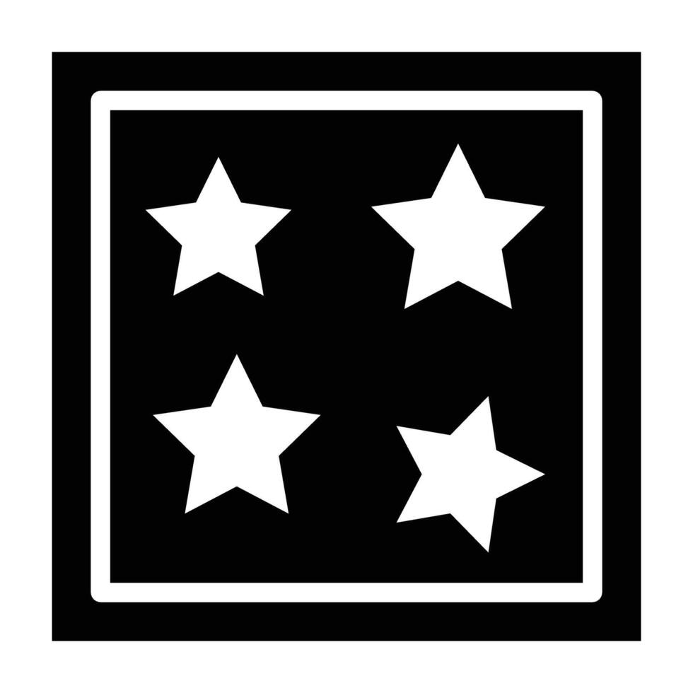 Photo Glyph Icon Design vector
