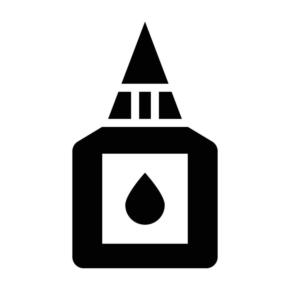 Machine Oil Glyph Icon Design vector