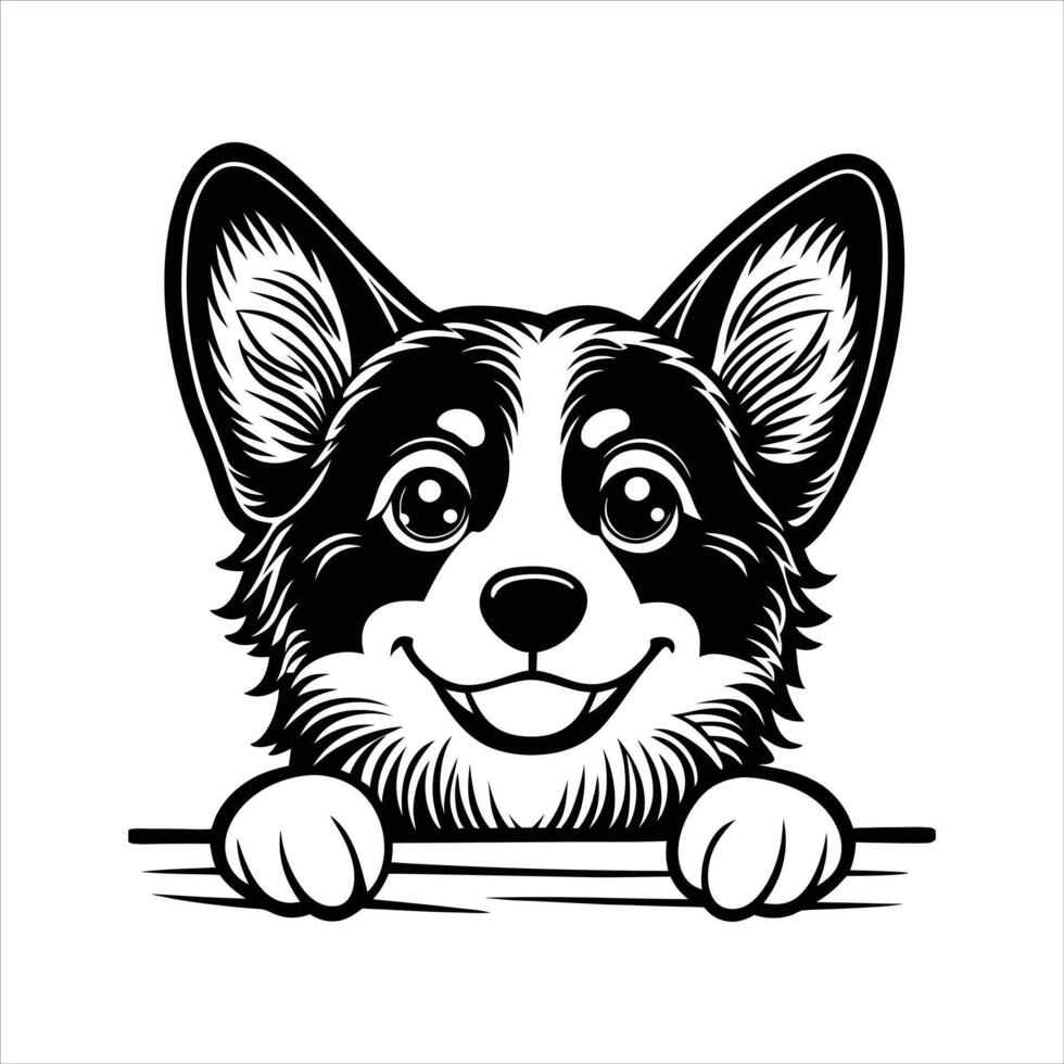 Dog Puppy Corgi vector