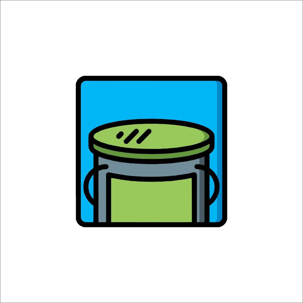 A can of paint icon on a white background vector