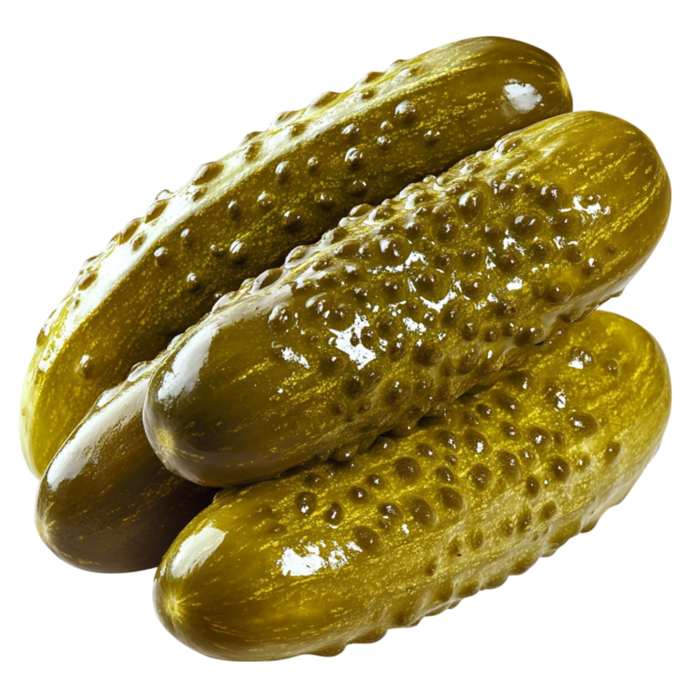 Close-Up of Pickles in Brine png